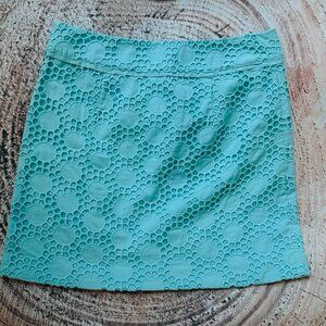 Vineyard Vines Light Blue Eyelet Skirt - Size 6 NWOT.